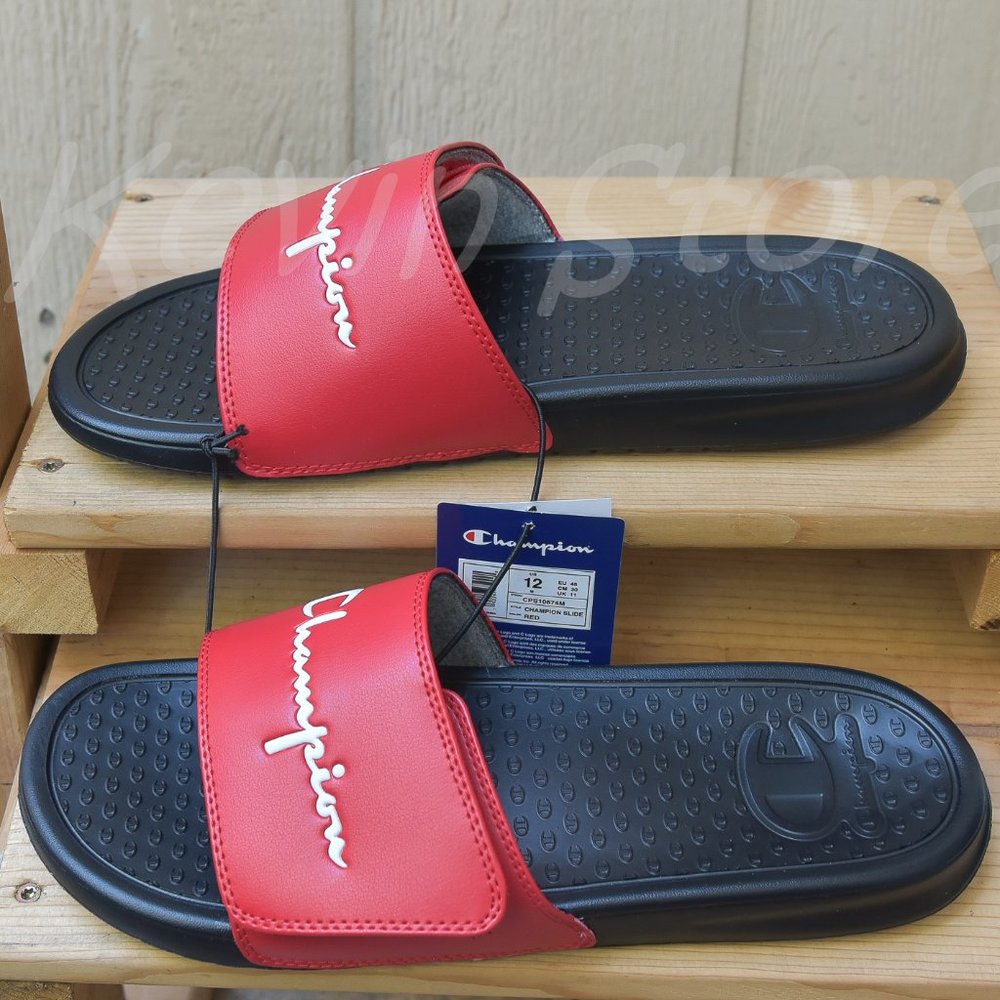 Champion Unisex Slide- RED